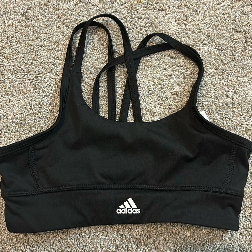 Girls Adidas Gym Sports Bra